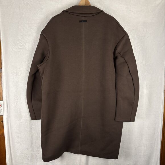 Nike Tech Fleece Reimagined Loose Fit Trench Coat FN0601-237 Brown Sz Large NWT - Picture 8 of 10